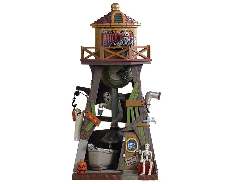LEMAX Spooky Springs Water Tower #93410